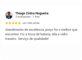 Avaliação de Deborah Barcellos